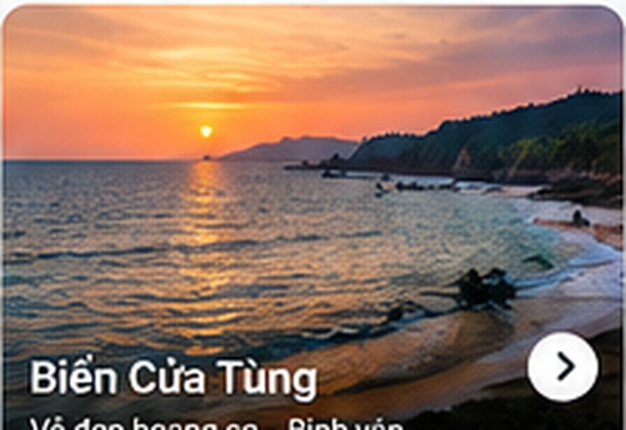 Bãi biển Cửa Tùng - Quảng Trị